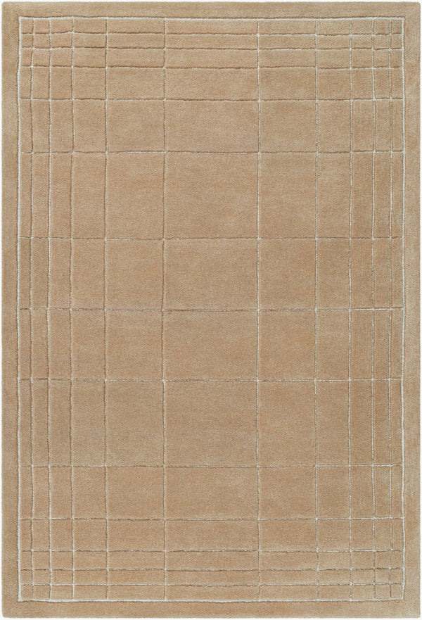 Livabliss Brook Hand Tufted Wool Accent Rug Soft Medium Pile for Entryway Bedroom or Bath Brown, Medium G 5' x 7'6" BKO2338-576