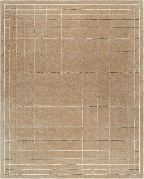 Livabliss Brook Hand Tufted Wool Accent Rug Soft Medium Pile for Entryway Bedroom or Bath Brown, Medium G 8' x 10' BKO2338-810