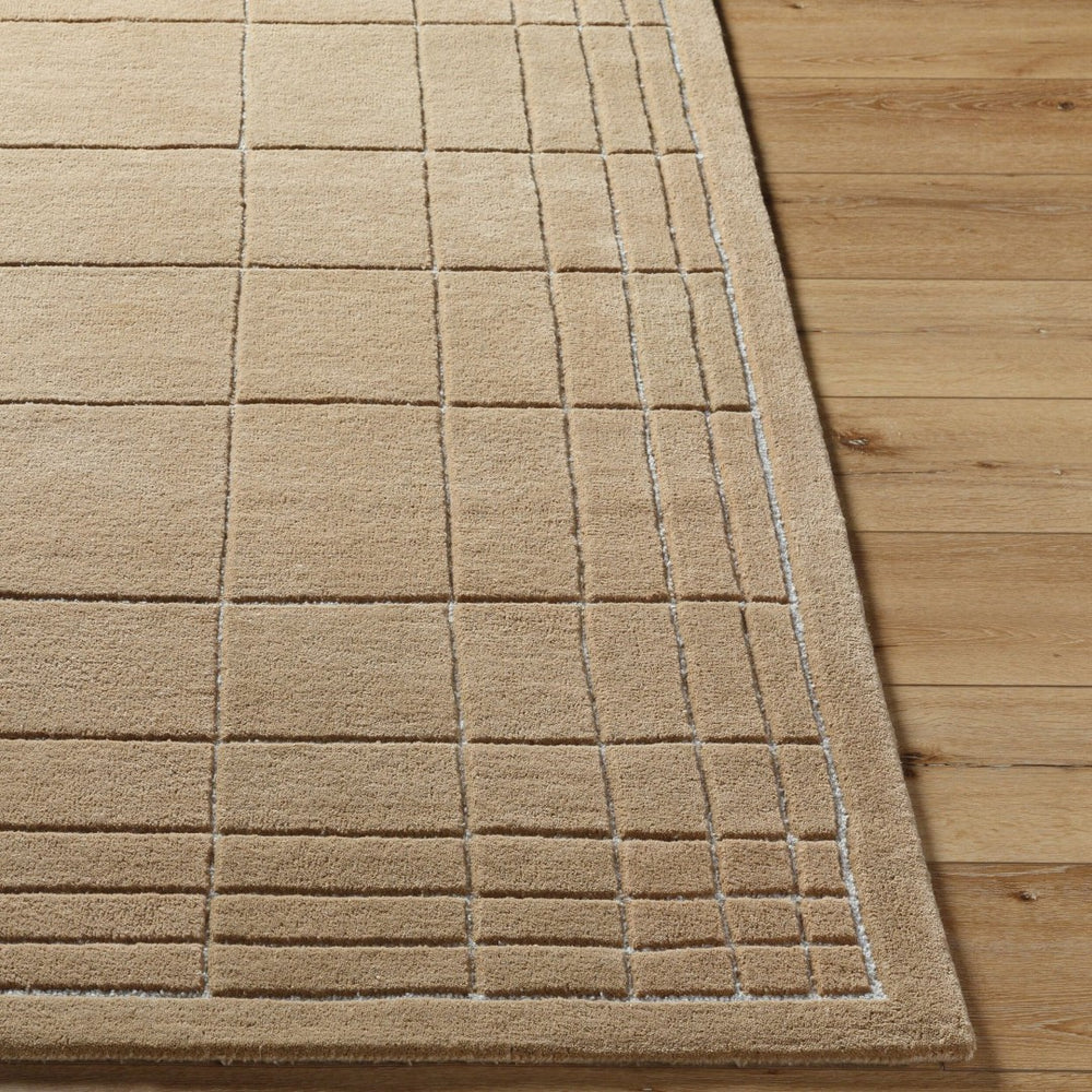 Livabliss Brook Hand Tufted Wool Accent Rug Soft Medium Pile for Entryway Bedroom or Bath Brown, Medium G 8' x 10' BKO2338-810