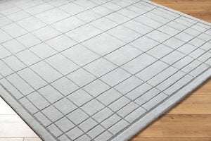 Livabliss Brook Handtufted Wool Accent Rug Artisan Crafted for Entryways Bathrooms and Bedside Areas Medium Gray 8' x 10' BKO2340-810