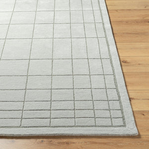 Livabliss Brook Handtufted Wool Accent Rug Artisan Crafted for Entryways Bathrooms and Bedside Areas Medium Gray 8' x 10' BKO2340-810