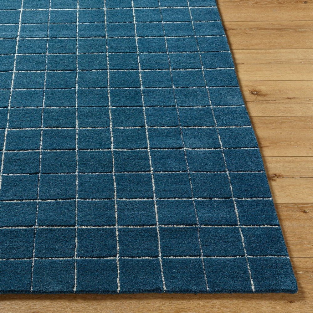 Livabliss Brook Hand Tufted Wool Accent Rug Plush Medium Pile Artisan Crafted for Any Room Midnight Blue, 2' x 3' BKO2342-23