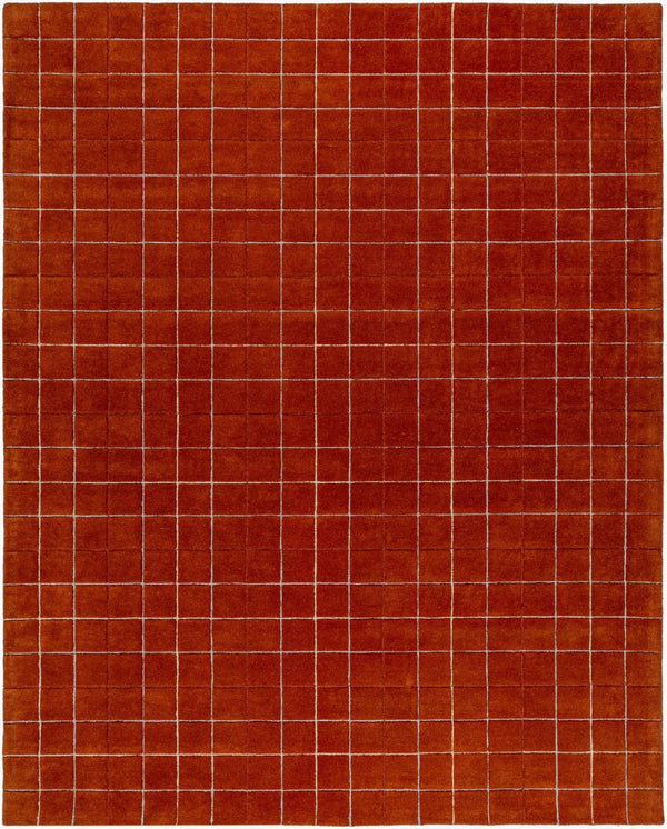 Livabliss Brook Hand-tufted Wool Accent Rug Soft Medium Pile for Entryway Bath or Bedside Rust, Tan 8' x 10' BKO2344-810