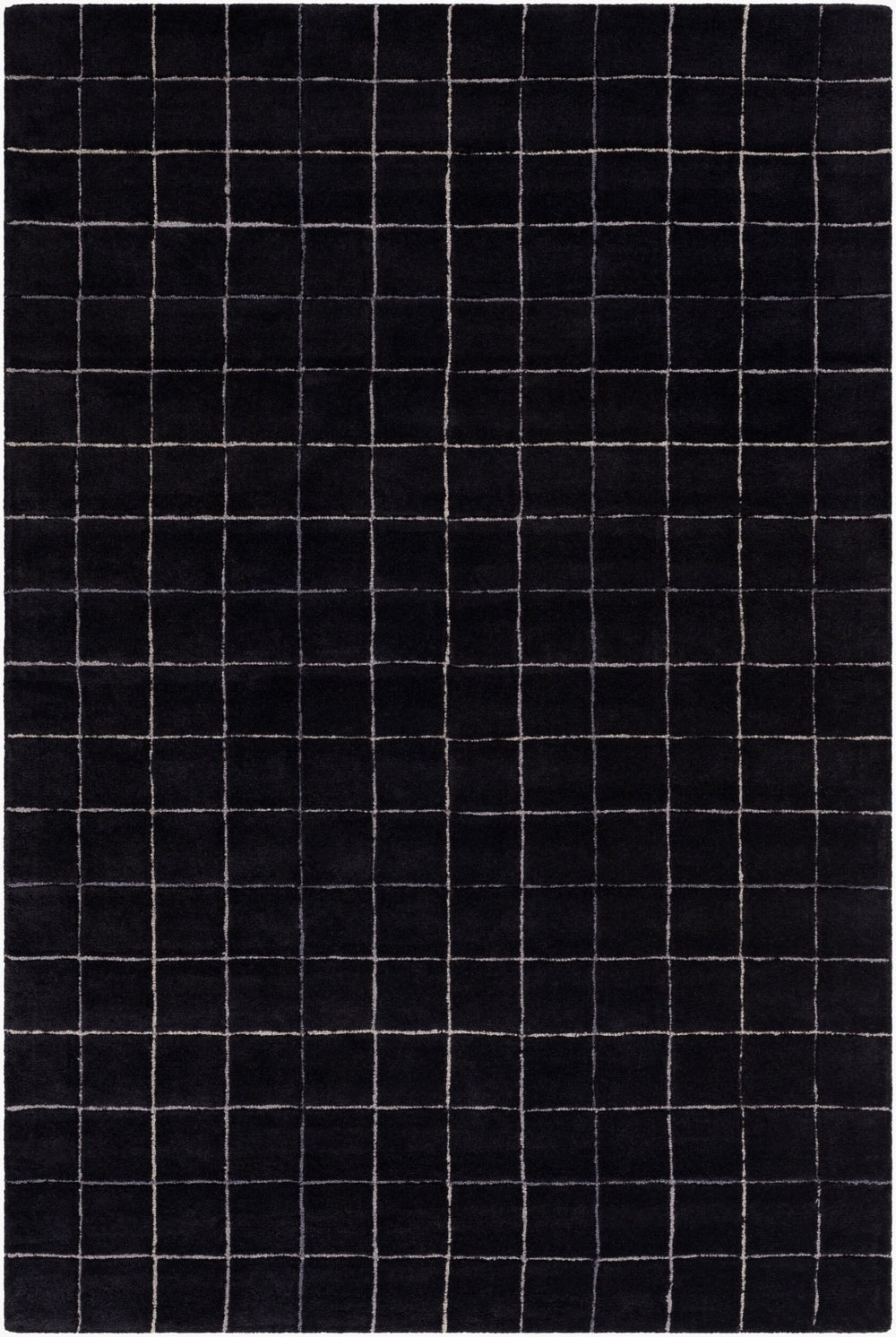 Livabliss Brook Collection Hand Tufted Wool Indoor Rug Soft Entryway Accent with Medium Pile Midnight Black, 2' x 3' BKO2345-23