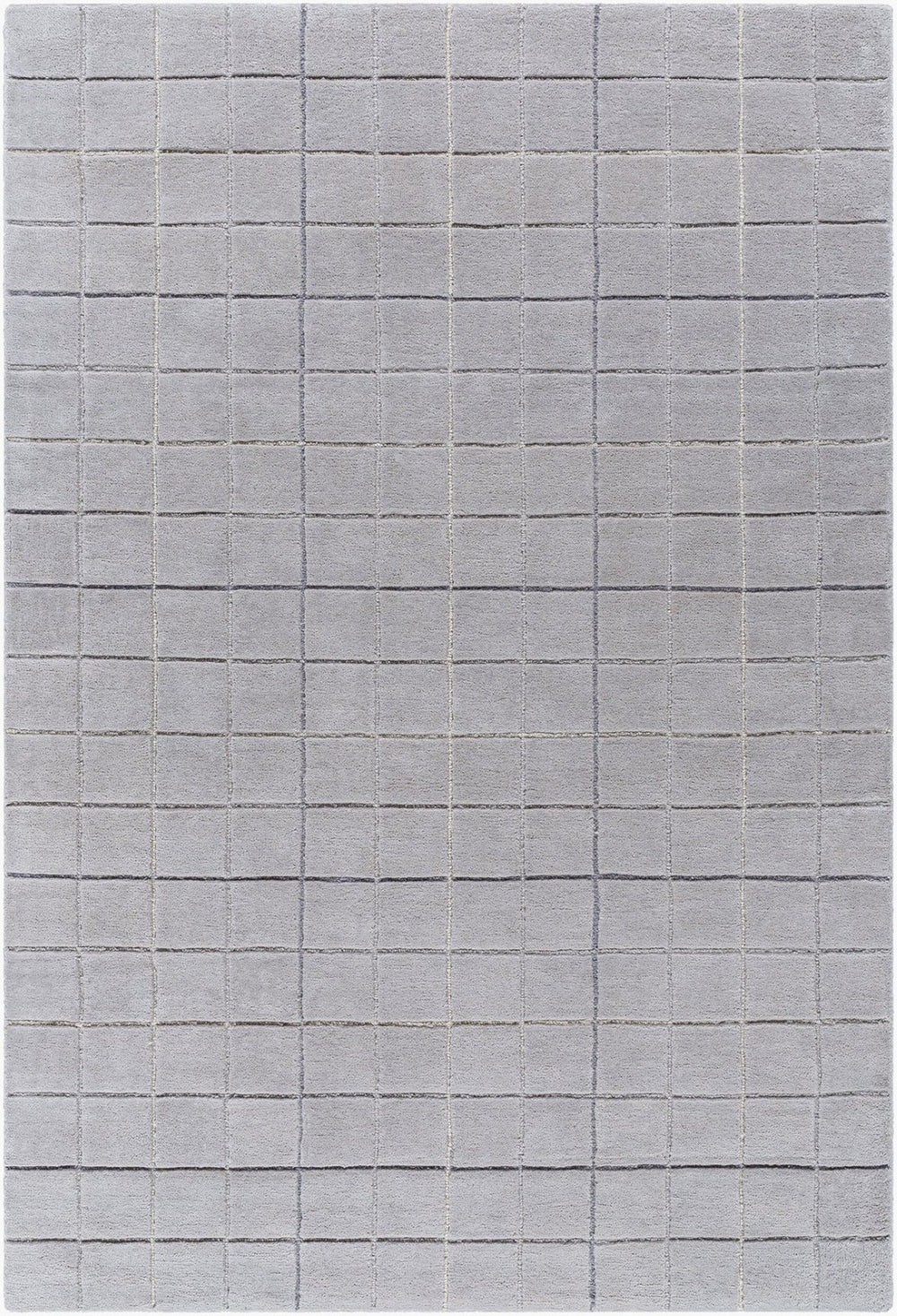 Livabliss Brook Hand Tufted Wool Accent Rug for Entryways Bedside and Small Living Spaces Slate Gray, Cha 2' x 3' BKO2346-23