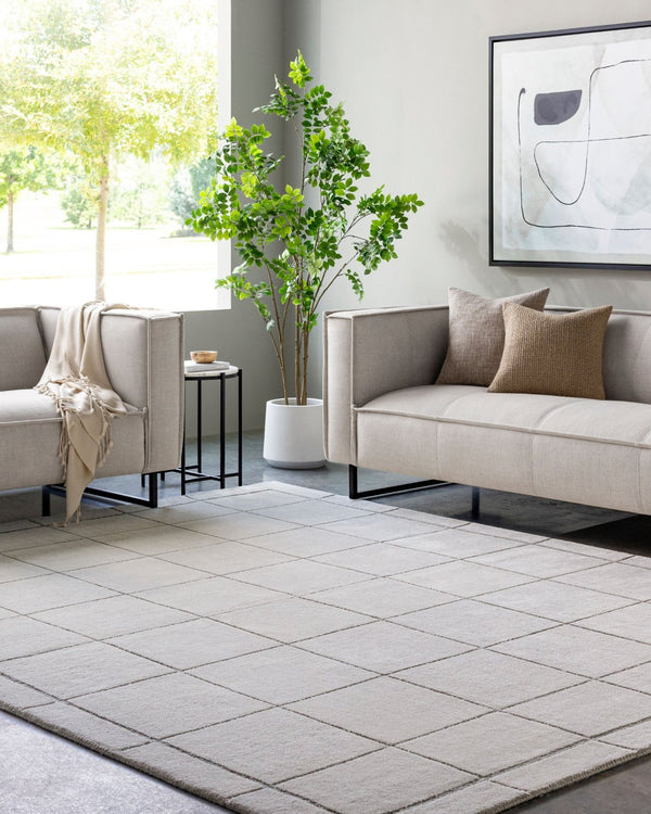 Livabliss Brook Hand-tufted Wool Accent Rug Artisan Crafted for Entryways and Cozy Bedside Nooks Gray 8' x 10' BKO2347-810