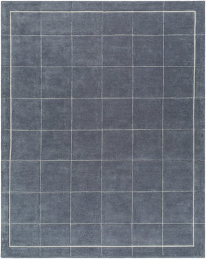 Livabliss Brook Handmade Wool Area Rug Hand Tufted in India for Living Room or Bedroom Charcoal, Oatme 8' x 10' BKO2348-810
