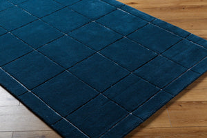 Livabliss Brook Hand-tufted Wool Accent Rug Soft Artisan Pile for Entryway or Bedside Deep Teal, Seaf 2' x 3' BKO2350-23