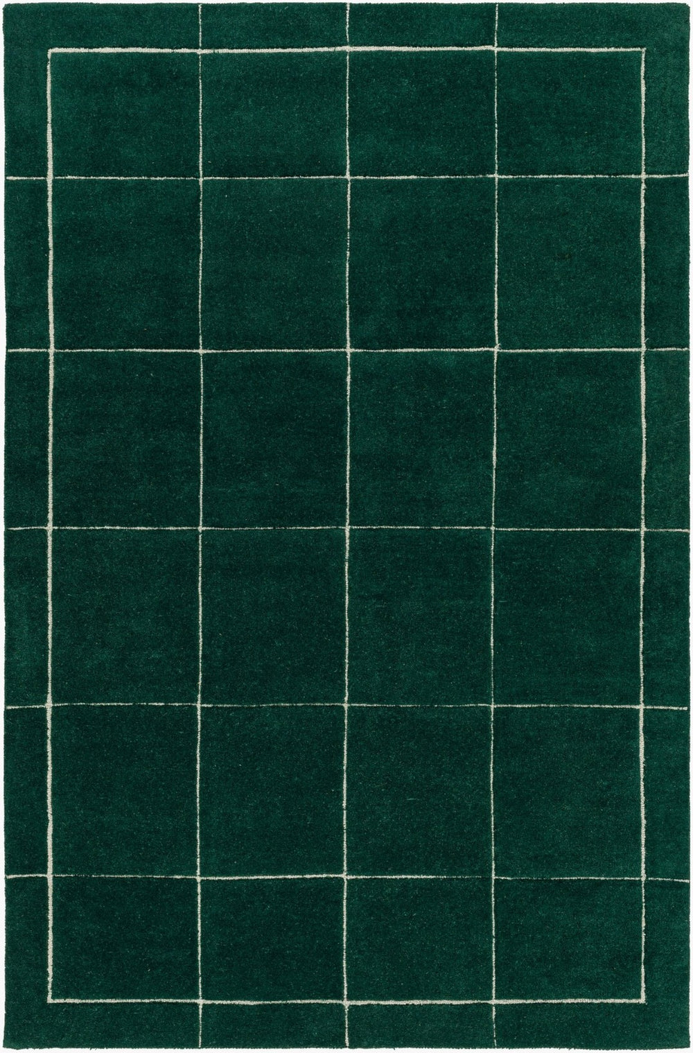 Livabliss Brook Hand Tufted Wool Accent Rug Artisan Crafted for Entryways and Bedside Decor Dark Green, Lig 5' x 7'6" BKO2351-576
