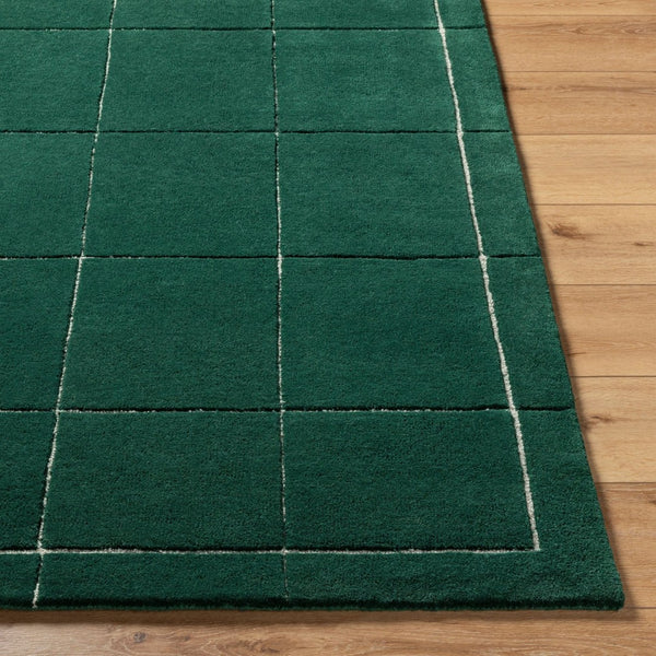 Livabliss Brook Hand Tufted Wool Accent Rug Artisan Crafted for Entryways and Bedside Decor Dark Green, Lig 5' x 7'6" BKO2351-576