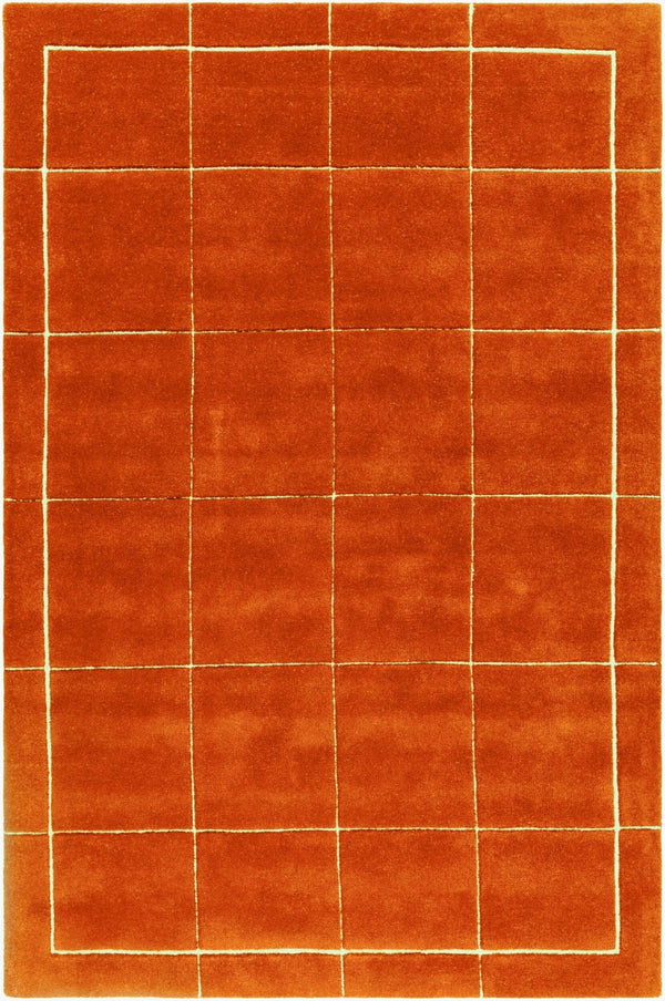 Livabliss Brook Hand Tufted Wool Accent Rug Artisan Crafted for Entryways and Bedside Areas Burnt Sienna, G 5' x 7'6" BKO2352-576