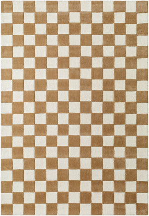Livabliss Brook Hand Tufted Wool Accent Rug Artisan Crafted for Entryways and Bedside Decor Cream, Brown 8' x 10' BKO2355-810