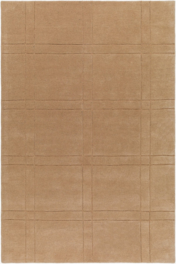 Livabliss Brook Hand Tufted Wool Area Rug for Living Room Dining or Bedroom Artisan Crafted Tan 9' x 12' BKO2357-912