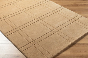 Livabliss Brook Hand Tufted Wool Area Rug for Living Room Dining or Bedroom Artisan Crafted Tan 9' x 12' BKO2357-912