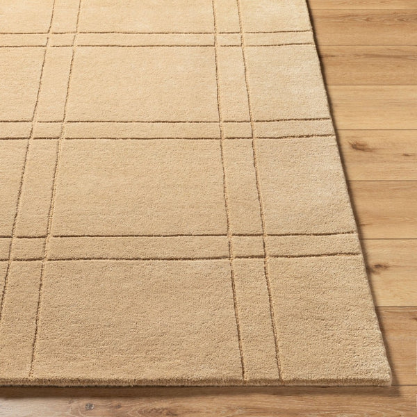 Livabliss Brook Hand Tufted Wool Area Rug for Living Room Dining or Bedroom Artisan Crafted Tan 9' x 12' BKO2357-912