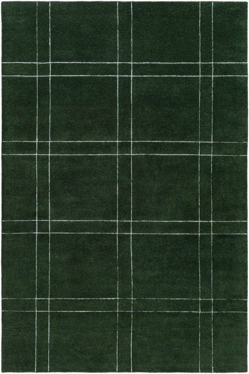 Livabliss Brook Hand Tufted Wool Area Rug Artisan Crafted for Living Room or Dining Space Dark Green, Lig 4' x 6' BKO2359-46