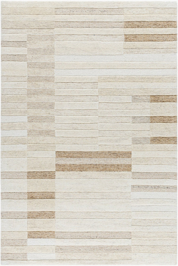 Livabliss Brook Hand Tufted Wool Accent Rug Plush Medium Pile for Entryway or Bedside Ivory, Sandston 2' x 3' BKO2360-23
