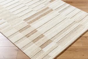 Livabliss Brook Hand Tufted Wool Accent Rug Plush Medium Pile for Entryway or Bedside Ivory, Sandston 2' x 3' BKO2360-23