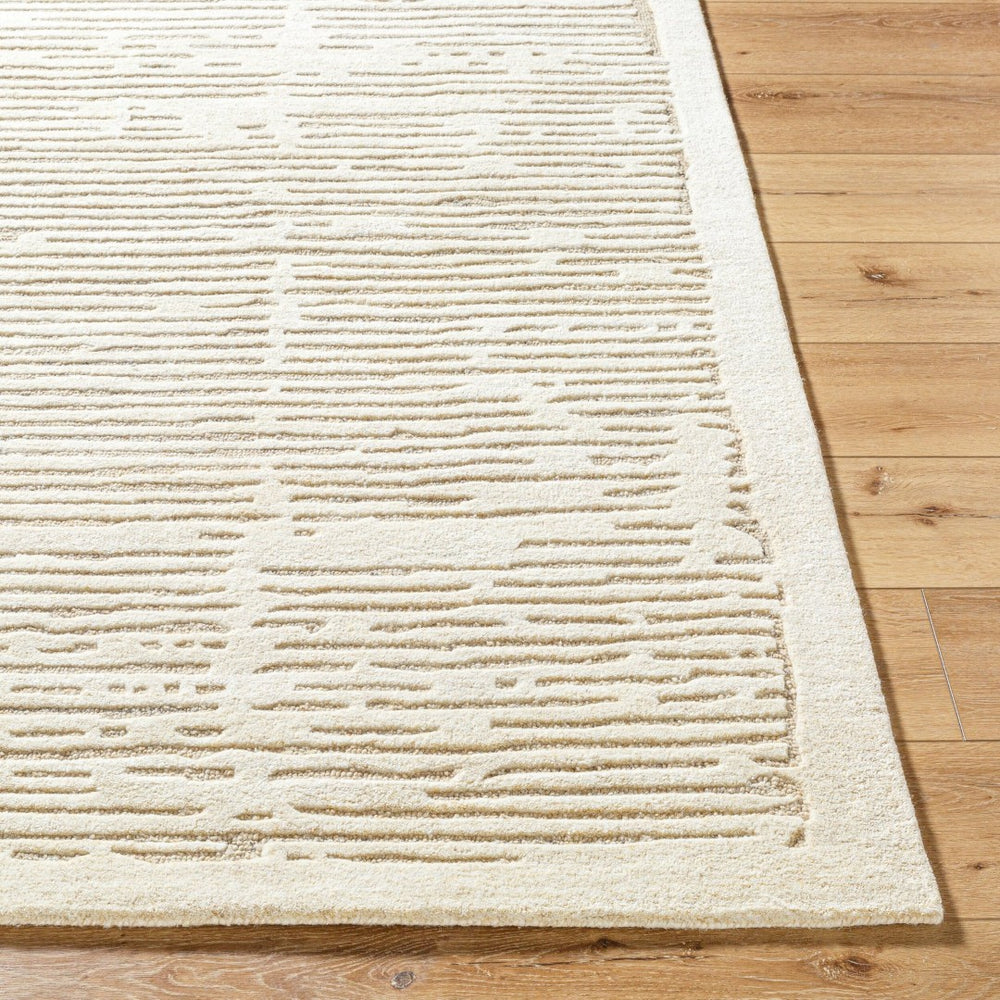 Livabliss Brook Hand-tufted Wool Accent Rug Soft Medium Pile for Entryway Bath or Bedside Ivory, Sand 8' x 10' BKO2362-810