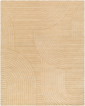 Livabliss Brook Art Deco Geometric Hand Tufted Wool Accent Rug for Entryway or Bedside Decor Beige, Sandsto 2' x 3' BKO2364-23