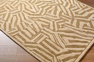 Livabliss Brook Hand-tufted Wool Accent Rug Artisan Crafted for Entryway or Bedroom Decor Tan, Beige 2' x 3' BKO2370-23