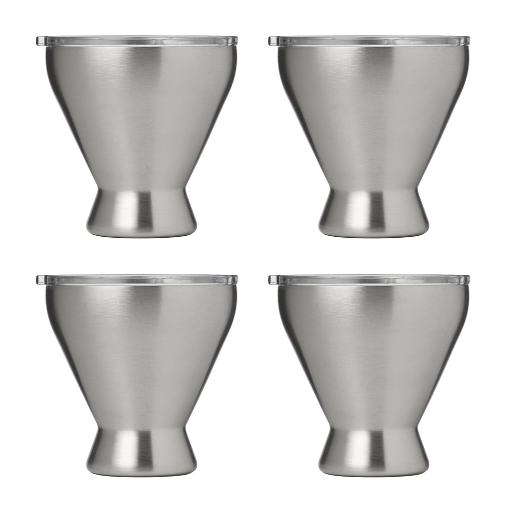 Lenox Cambridge 11 Oz Stainless Steel Insulated Cocktail Tumblers, Set of 4 NO COLOR METAL EPCNY2ASTCB2DS