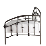 Homelegance By Top-Line Roshan Arched Double Top Victorian Metal Daybed Dark Bronze Metal