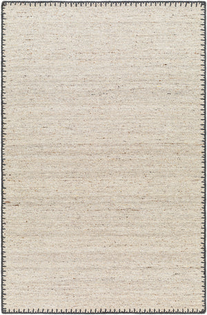 Berkeley BKY-2300 9' x 12' Handmade Rug BKY2300-912  Charcoal, Light Beige, Beige Surya