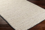 Berkeley BKY-2300 9' x 12' Handmade Rug BKY2300-912  Charcoal, Light Beige, Beige Surya