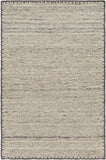 Berkeley BKY-2302 9' x 12' Handmade Rug BKY2302-912  Charcoal, Black, Taupe, Oatmeal Surya