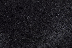 Feizy Rugs Indochine Plush Hand-tufted Polyester Shag Rug - Luxurious High Pile For Contemporary Spaces Black Polyester 4944550fblk000n95