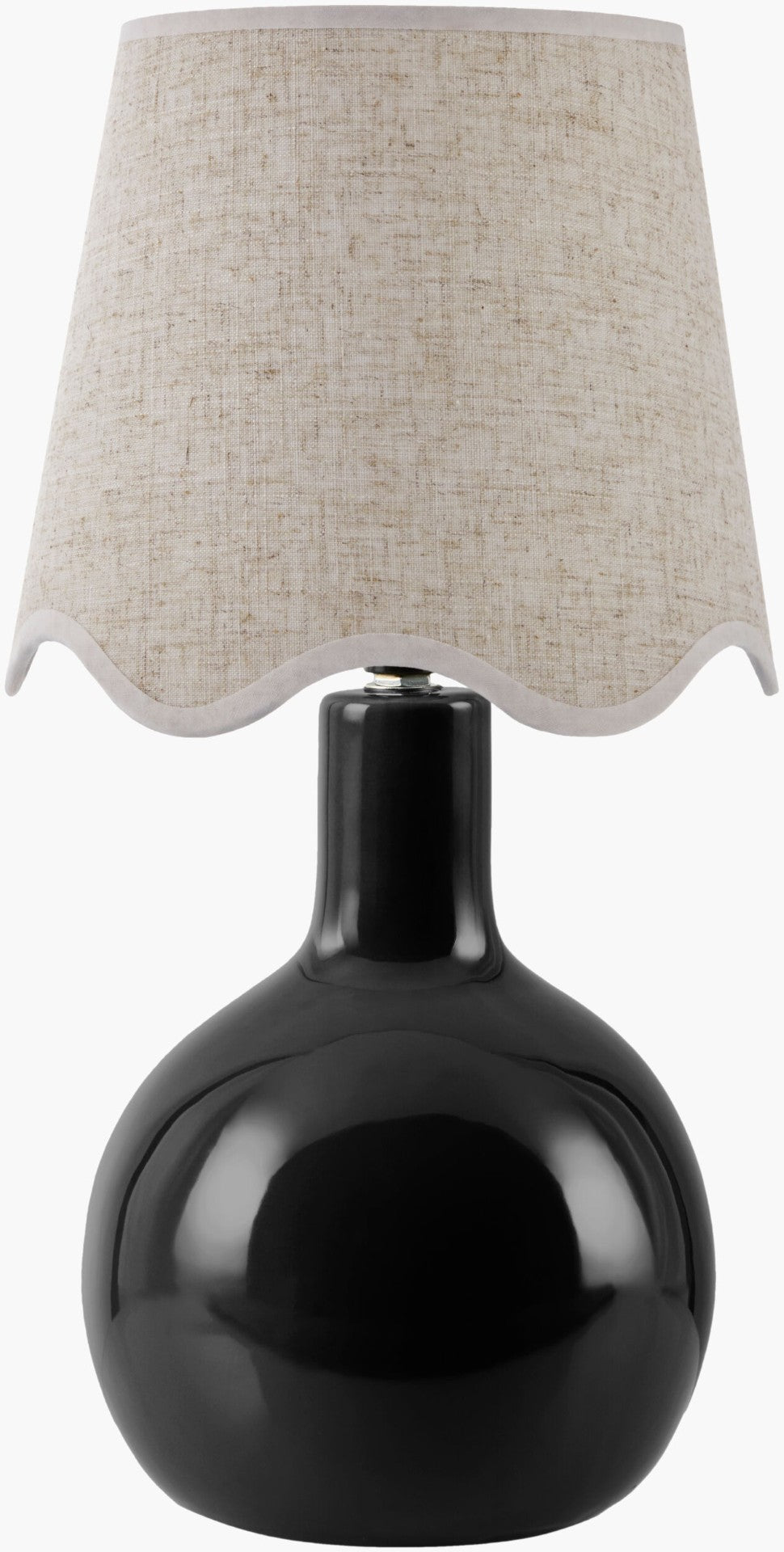Livabliss Balbao Ceramic Table Lamp with Rattan Shade Warm Bohemian Glow for Bedside Decor BLA-005