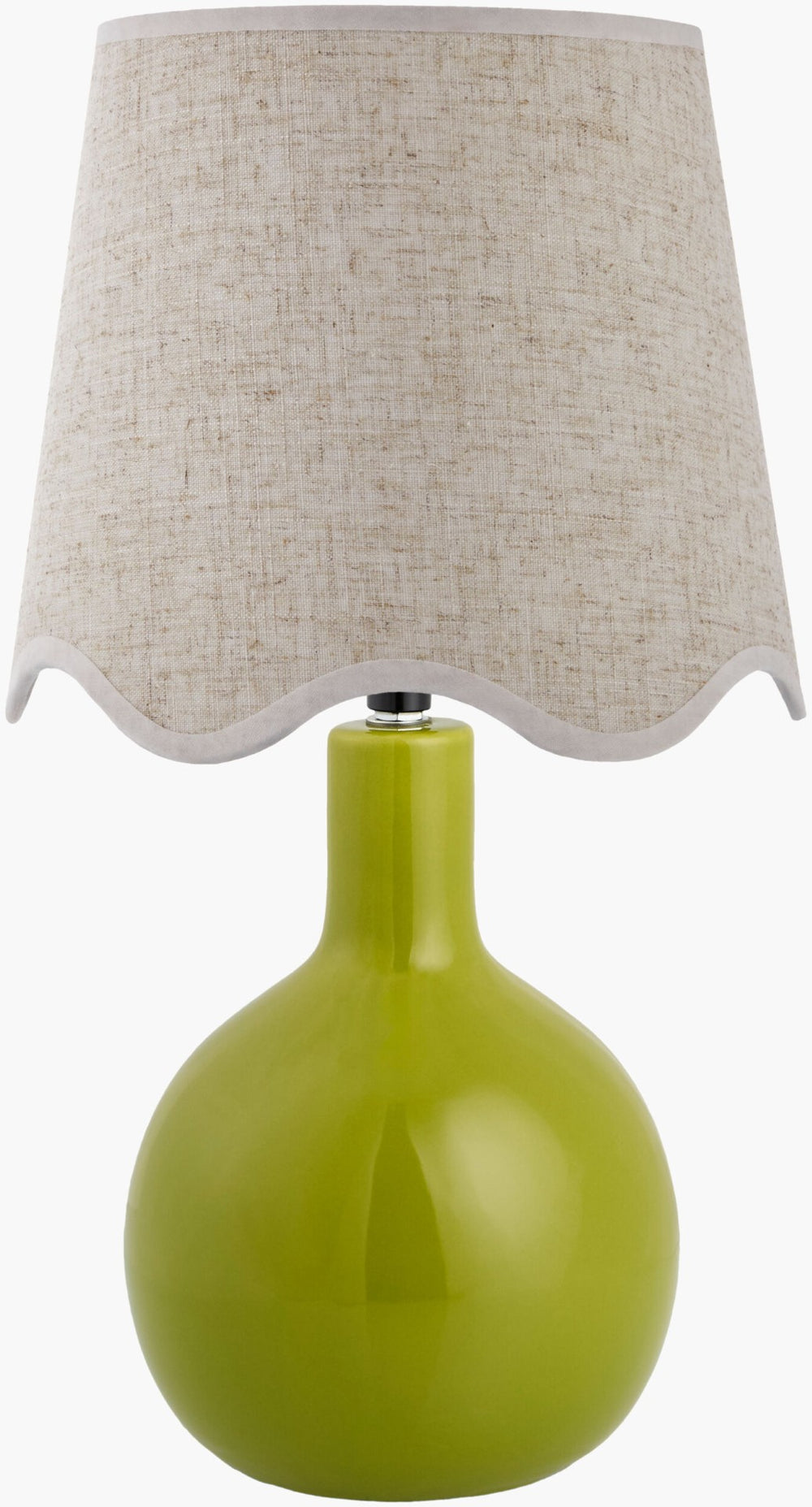 Livabliss Balbao Ceramic Base Table Lamp with Woven Rattan Shade for Coastal Boho Interiors BLA-014
