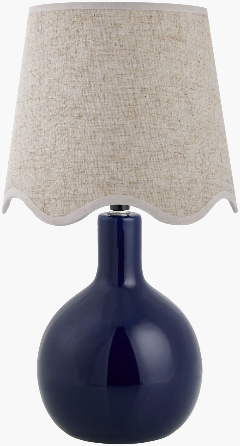 Livabliss Balbao Ceramic Base Table Lamp with Woven Rattan Shade for Bohemian Coastal Rooms BLA-017