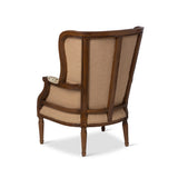 Park Hill Flourish Pattern Wood Framed Wing Chair EFS26027