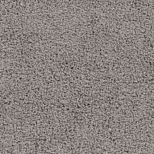 Livabliss Bliss Shag Plush Polypropylene Area Rug for Entryways Bathrooms and Cozy Bedroom Accents Gray 6'7" x 9' BLI2317-679