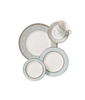 Lenox Westmore 5-Piece Place Setting Blue, WHITE BONE CHINA 837586