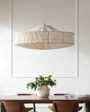 Surya Belem Wrought Iron Traditional Chandelier Wide Ambient Glow for Dining and Entryway BLM-006