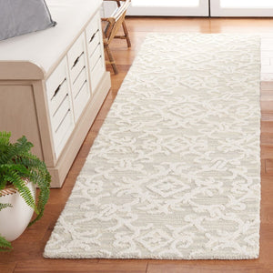 Safavieh Blossom 104 Hand Tufted  Rug Grey / Ivory BLM104A-10