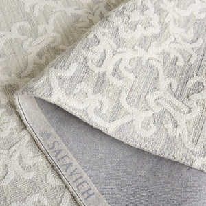 Safavieh Blossom 104 Hand Tufted  Rug Grey / Ivory BLM104A-10