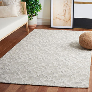 Safavieh Blossom 104 Hand Tufted  Rug Grey / Ivory BLM104A-10