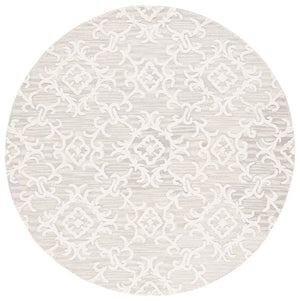 Safavieh Blossom 104 Hand Tufted  Rug Grey / Ivory BLM104A-10