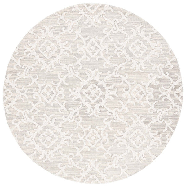 Safavieh Blossom 104 Hand Tufted  Rug Grey / Ivory BLM104A-10
