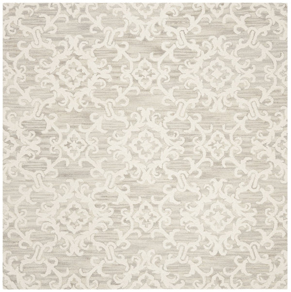 Safavieh Blossom 104 Hand Tufted  Rug Grey / Ivory BLM104A-10