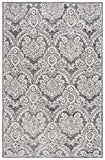 Safavieh Blossom 106 Hand Tufted Country and Floral Rug Black / Ivory BLM106Z-4