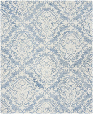 Blossom Hand Tufted Wool Rug - Elegant Indian Design with 7mm Pile Height for Luxurious Comfort