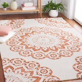 Safavieh Blossom 108 Hand Tufted Country and Floral Rug Ivory / Pink BLM108U-4