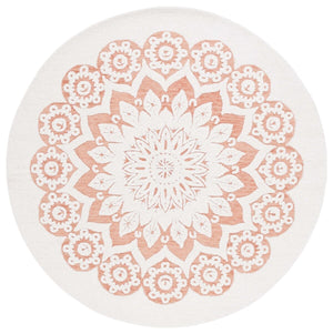 Safavieh Blossom 108 Hand Tufted Country and Floral Rug Ivory / Pink BLM108U-4