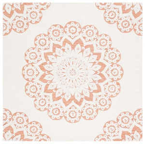 Safavieh Blossom 108 Hand Tufted Country and Floral Rug Ivory / Pink BLM108U-4