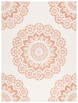 Safavieh Blossom 108 Hand Tufted Country and Floral Rug Ivory / Pink BLM108U-4